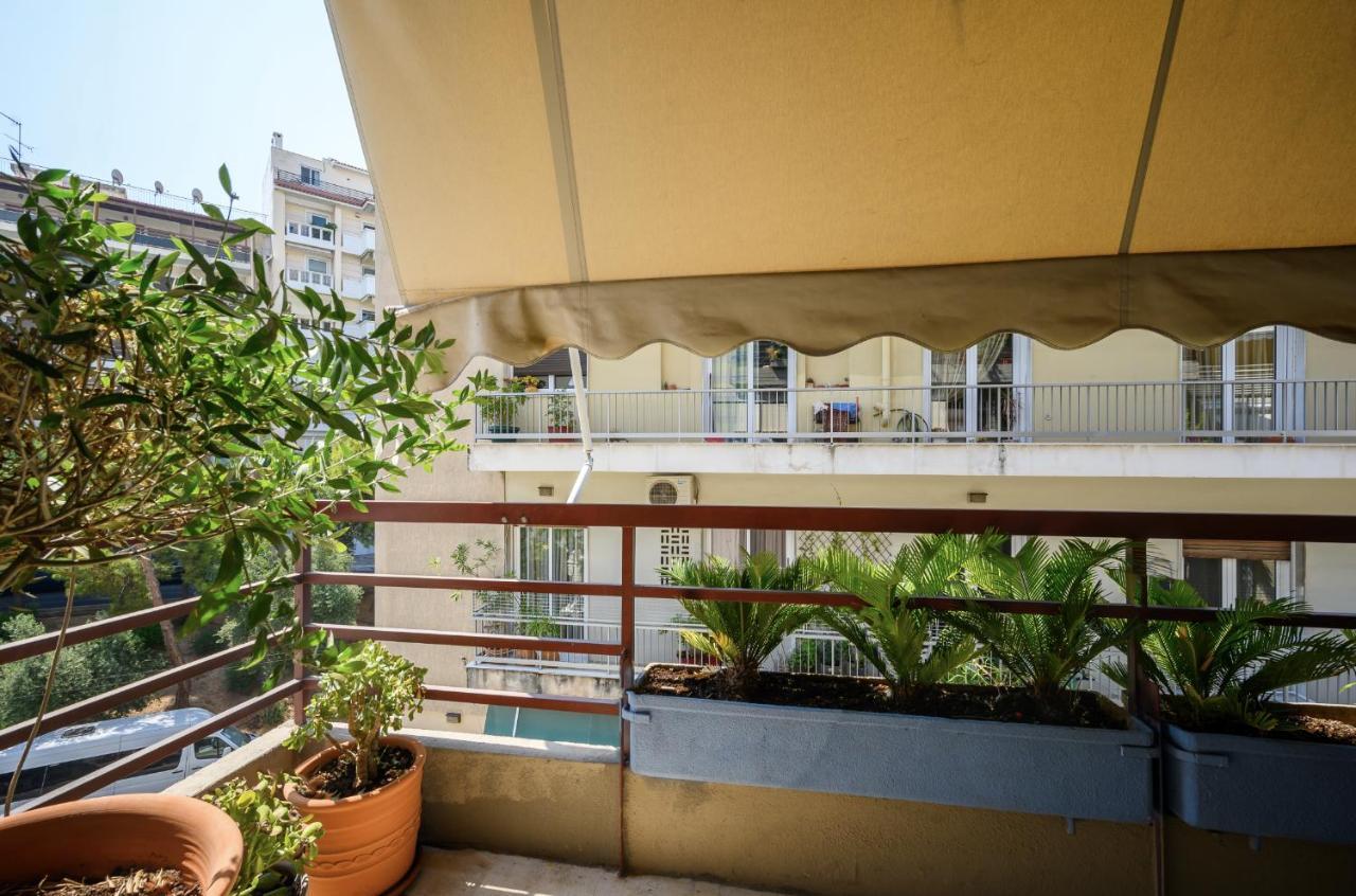 Relaxed Art Deco Maisonette Pagrati Athens Luaran gambar